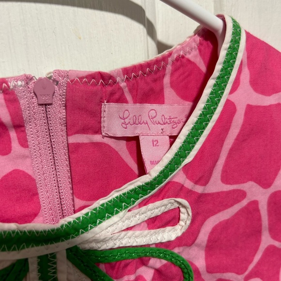 Girls Lilly Pulitzer Sleeveless Shift Dress size 12 - Picture 2 of 4